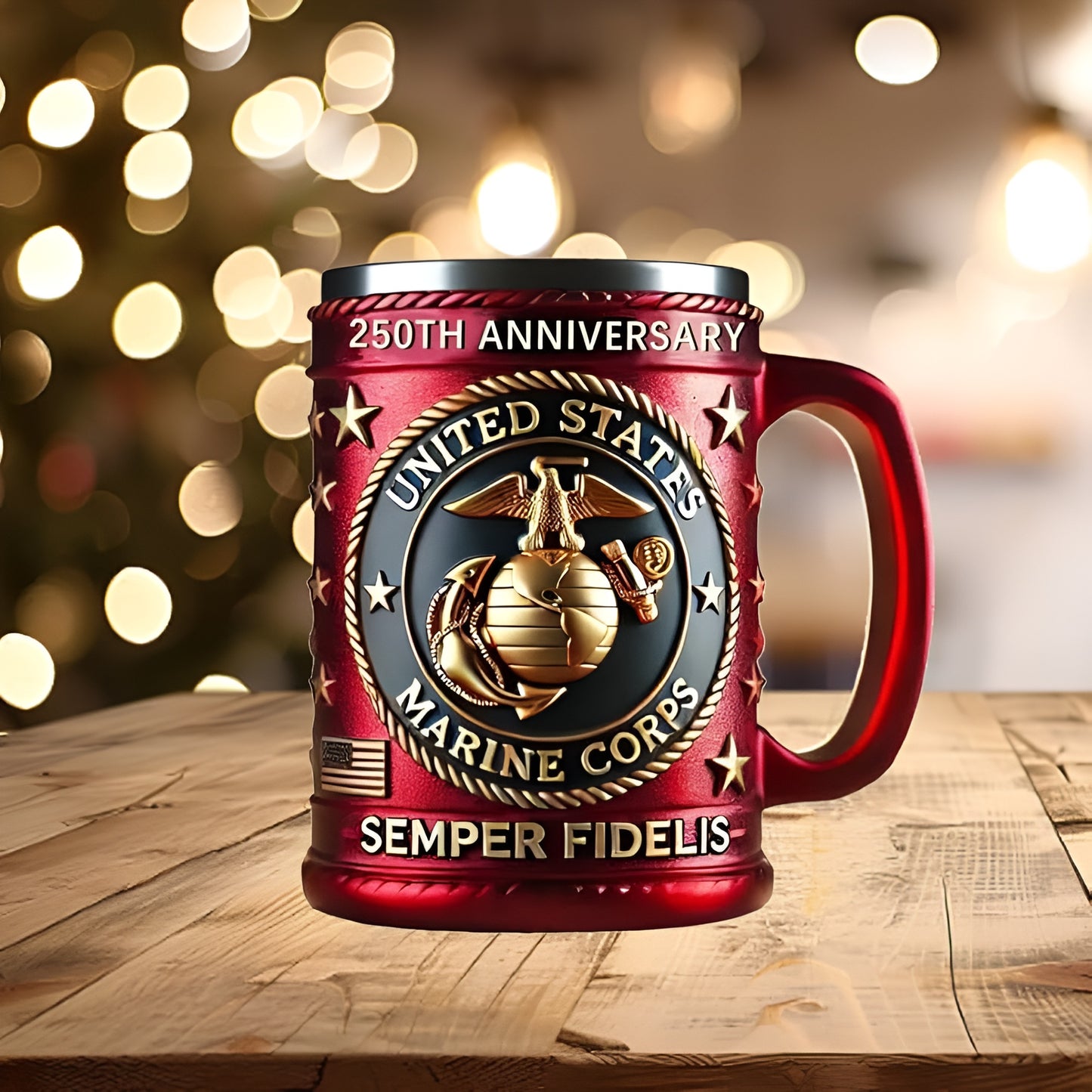 Marine Corps 250th Anniversary Commemorative Mug